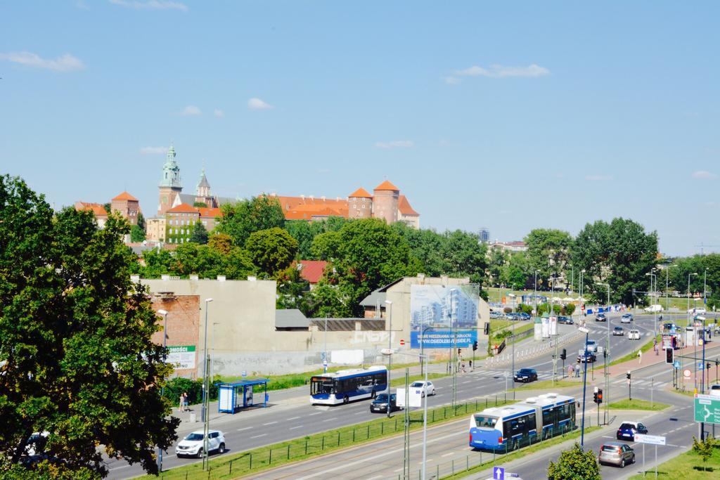 Apartament Z Widokiem Na Wawel W Centrum Miasta 克拉科夫 客房 照片